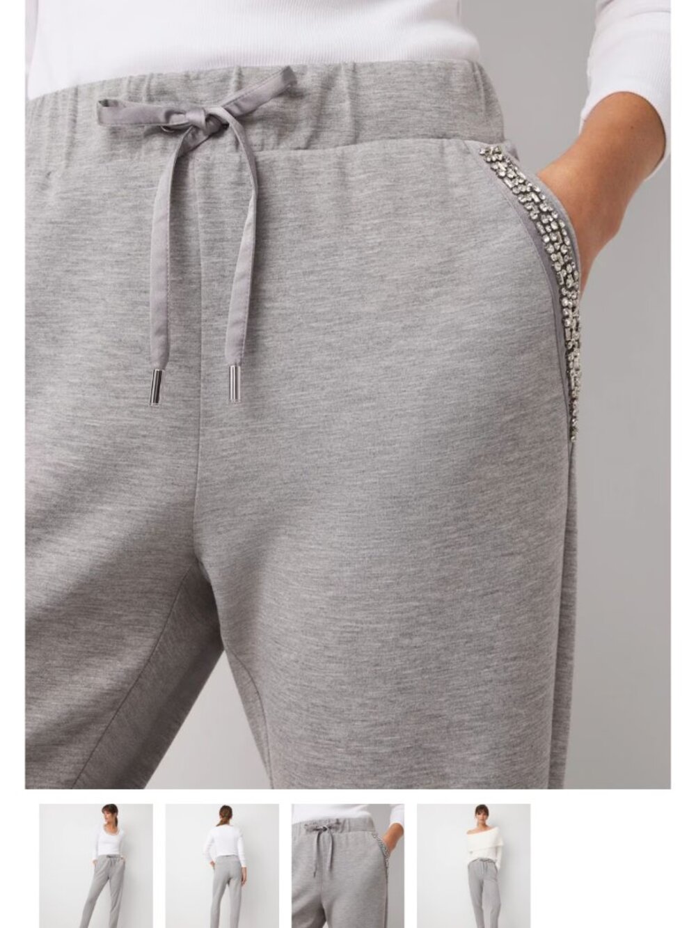 nwt WHITE HOUSE BLACK MARKET ultra soft buttery high rise jogger pants m